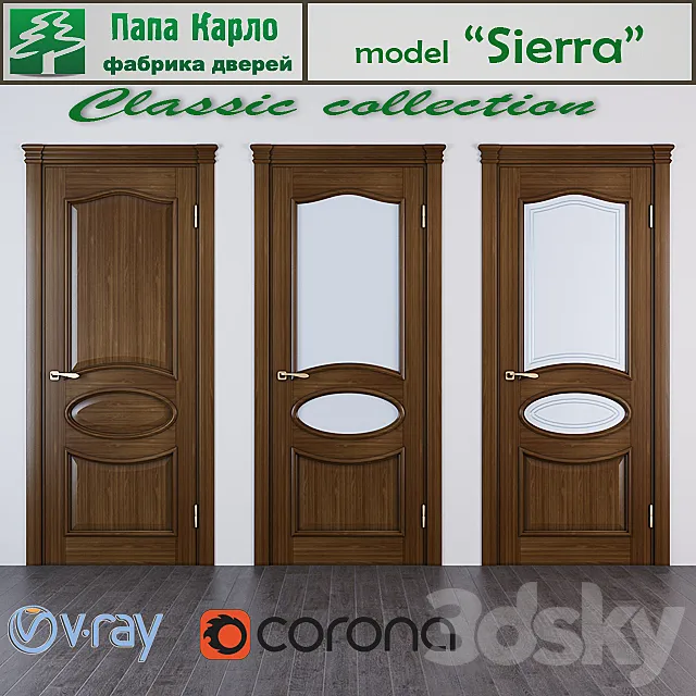 Door Sierra (Series Classic) 3DModel