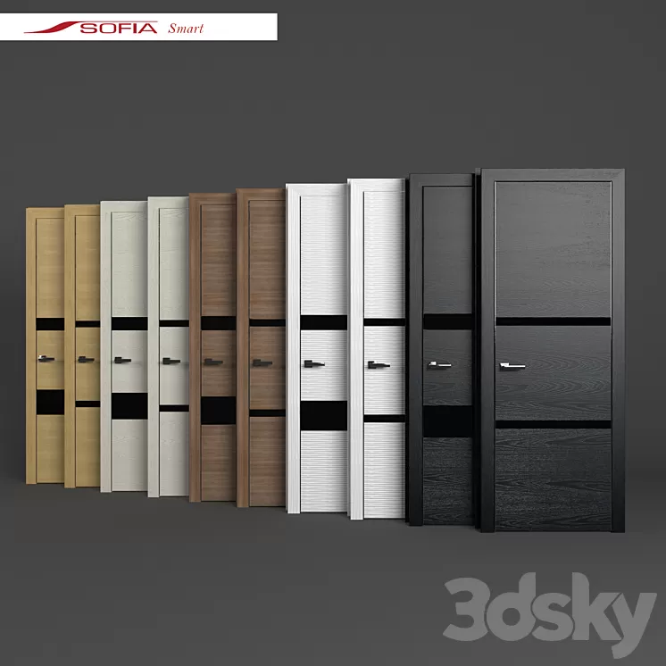 door SOFIA Smart 3D Model