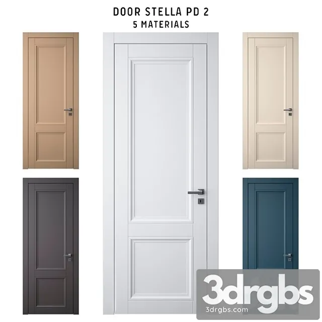 Door Stella PD2 3D Model Download