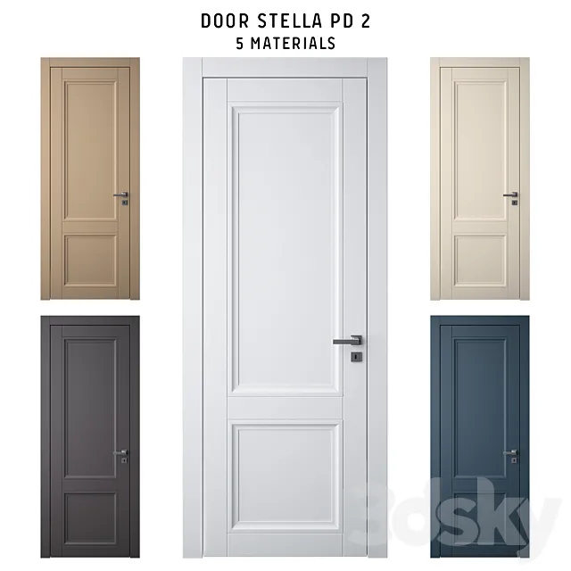 Door STELLA PD2 3D Model