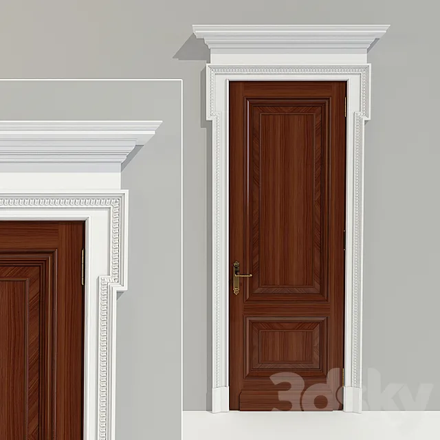 door trim or plaster 3DModel