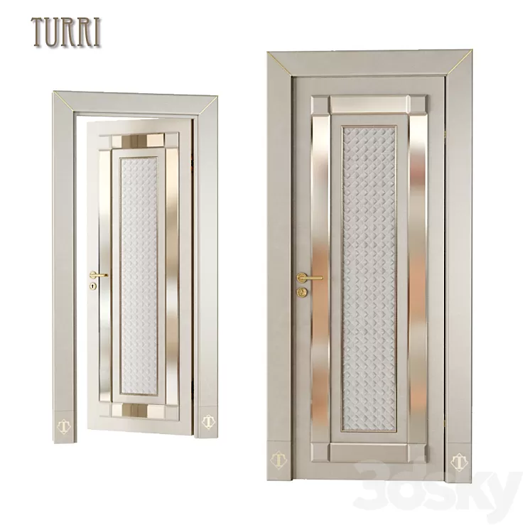 Door Turri Caractere GS121L MF05C 3D Model