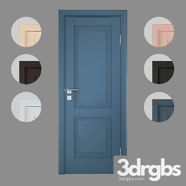 Door u80 profildoors 3D Model Download
