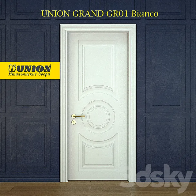 Door Union GRAND GR01 Bianco 3D Model
