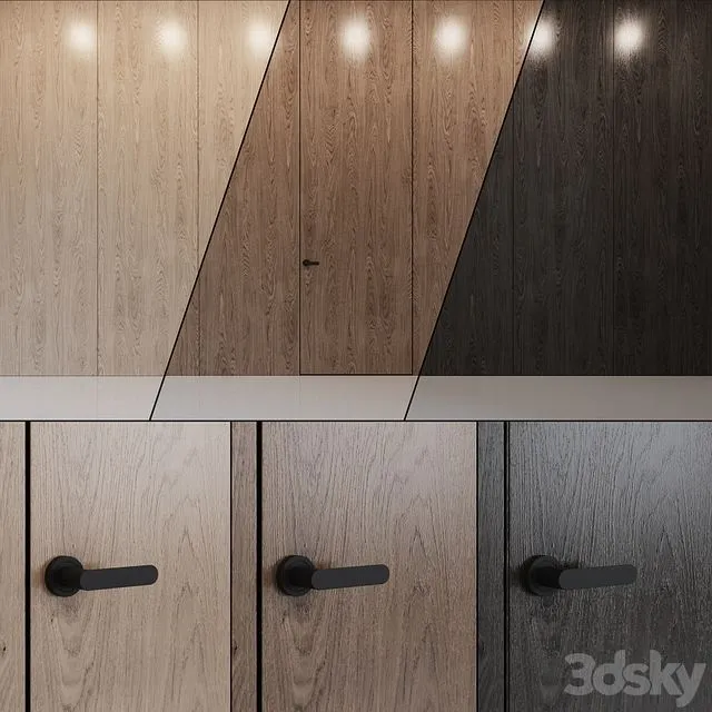 Door Wall Panel_02 (Muzafarov Collections) 3D Model Door Wall Panel_02 (Muzafarov Collections) 3D Model