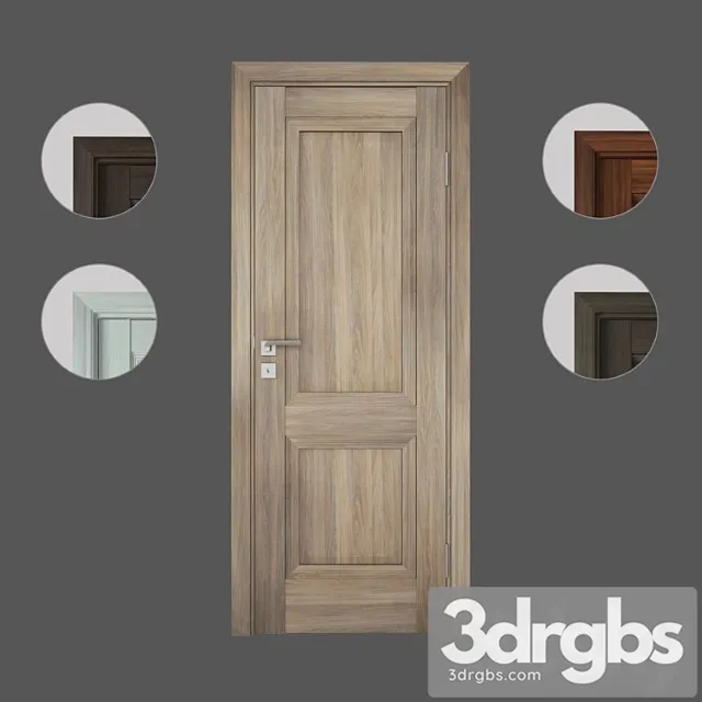 Door X80 Profildoors 3D Model Download