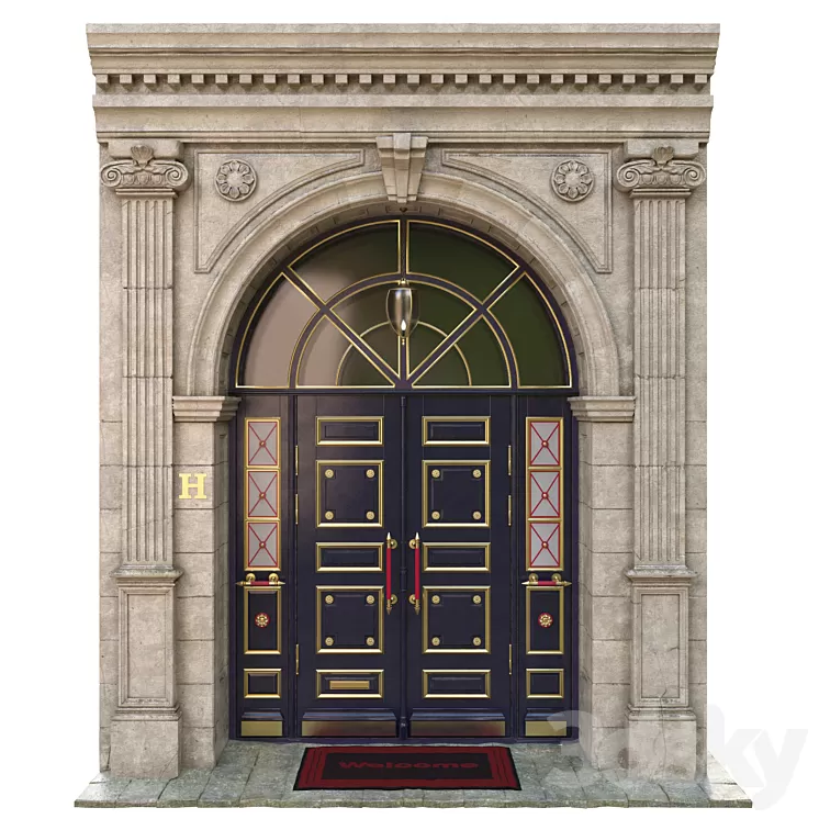 Door_08 3D Model