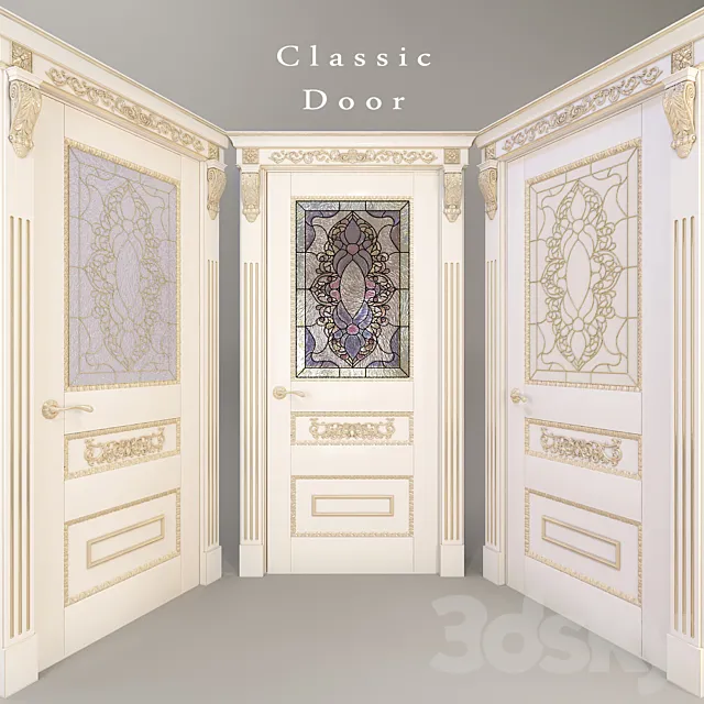 Door_Classic 3D Model