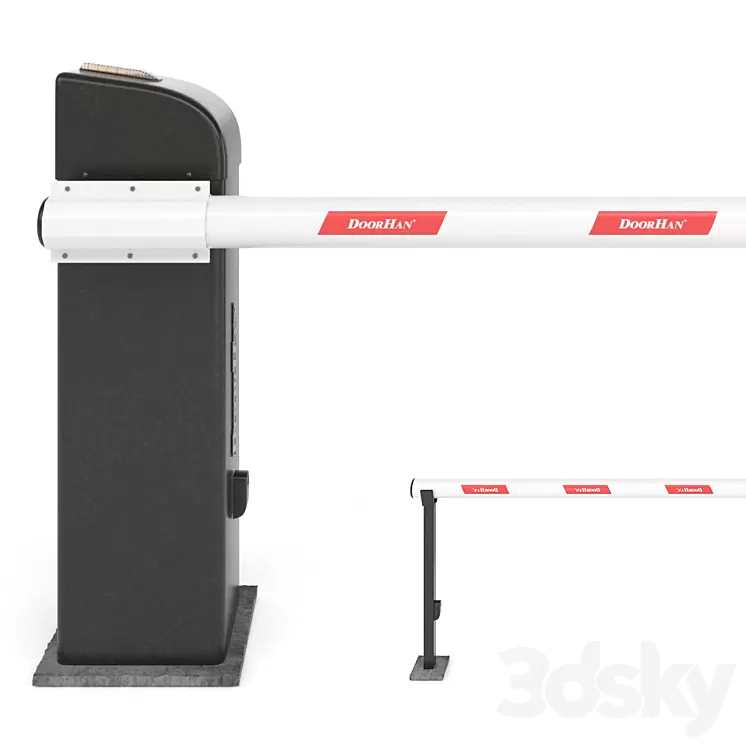 DoorHan Barrier Pro 3D Model DoorHan Barrier Pro 3D Model