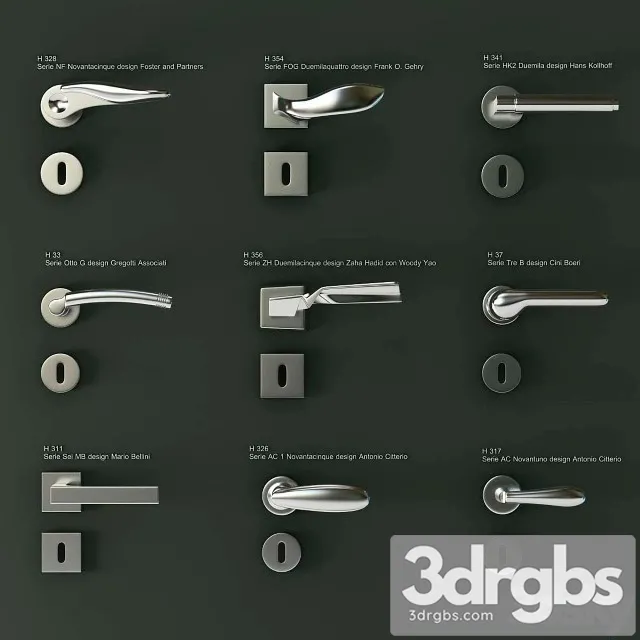 Doorknobs Fusital 3D Model Download