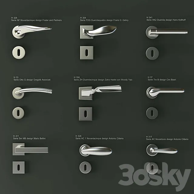 doorknobs-fusital 3DModel
