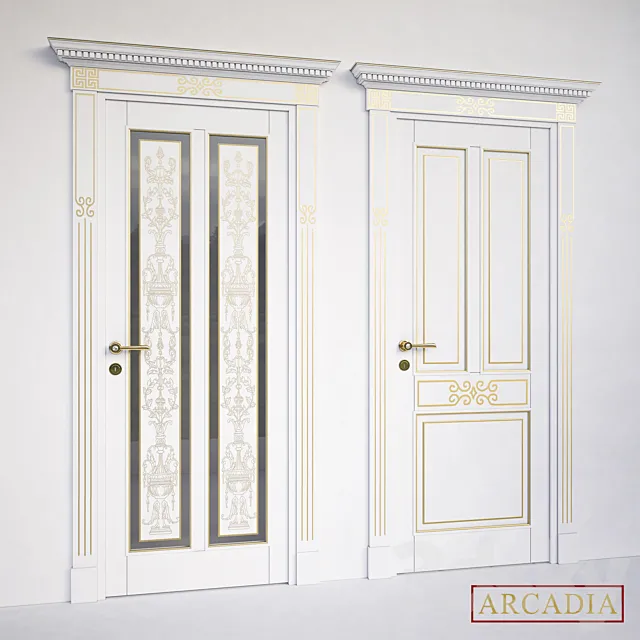 Doors Arcadia Venere and Olimpia 3D Model