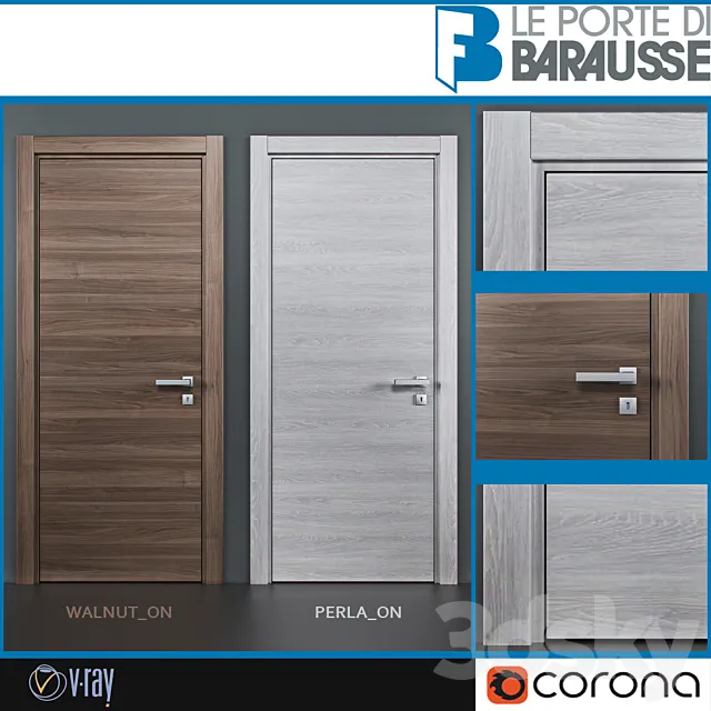 Doors Barausse 3DModel
