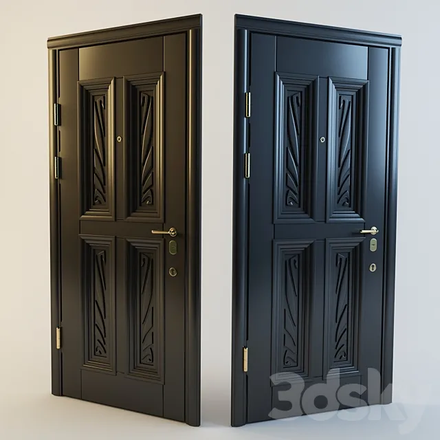 Doors “Berislav” model “Kakhovka” 3D Model