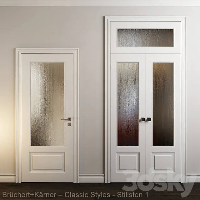 Doors – Brüchert + Kärner – Classic Styles – Stilisten 1 3D Model
