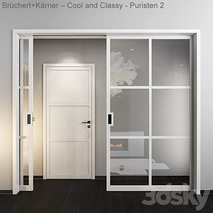 Doors – Brüchert + Kärner – Cool and Classy – Puristen 2 3D Model