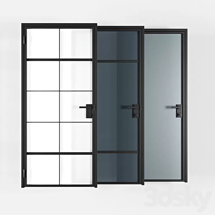 Doors Ginterio 3D Model