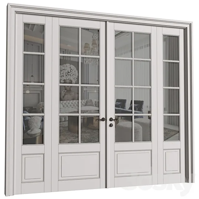 Doors in classical style.Exterior Modern French Doors Free Download