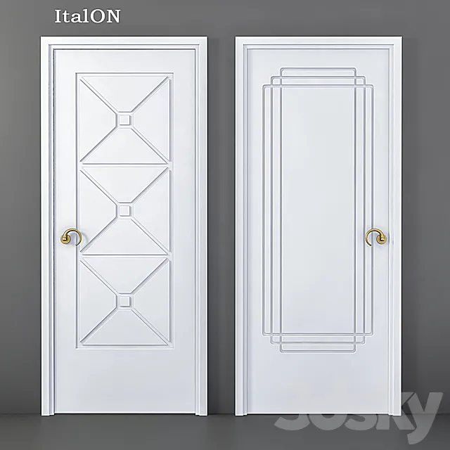 Doors ItalON collection SOLO 3DModel