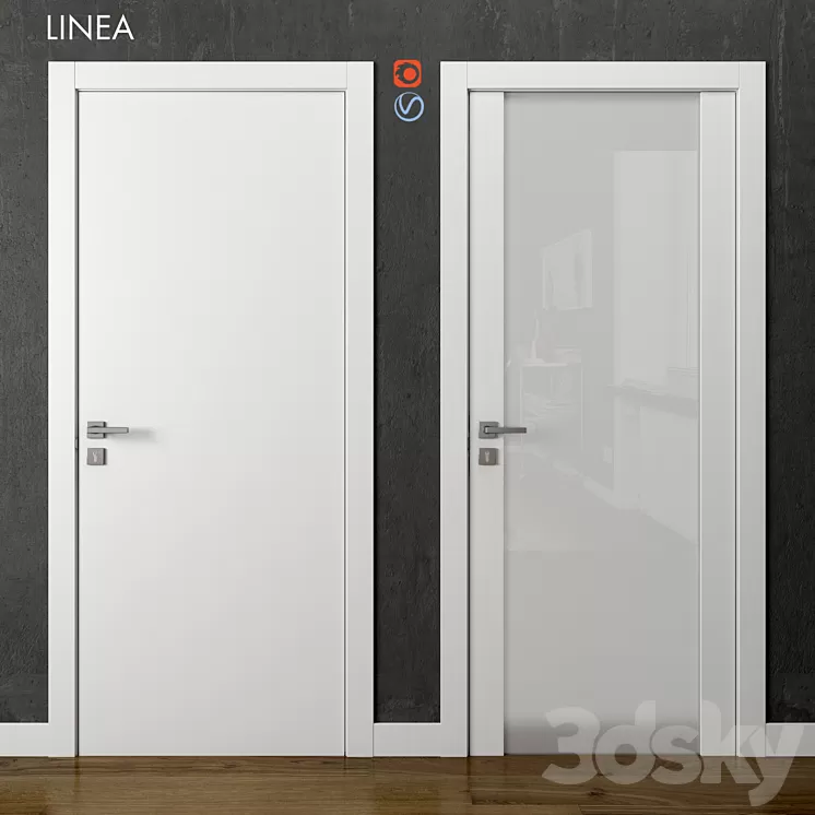 Doors Linea Volkhovets part 5 3D Model