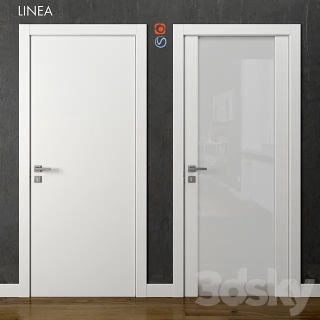 Doors Linea Volkhovets part 5 3DModel