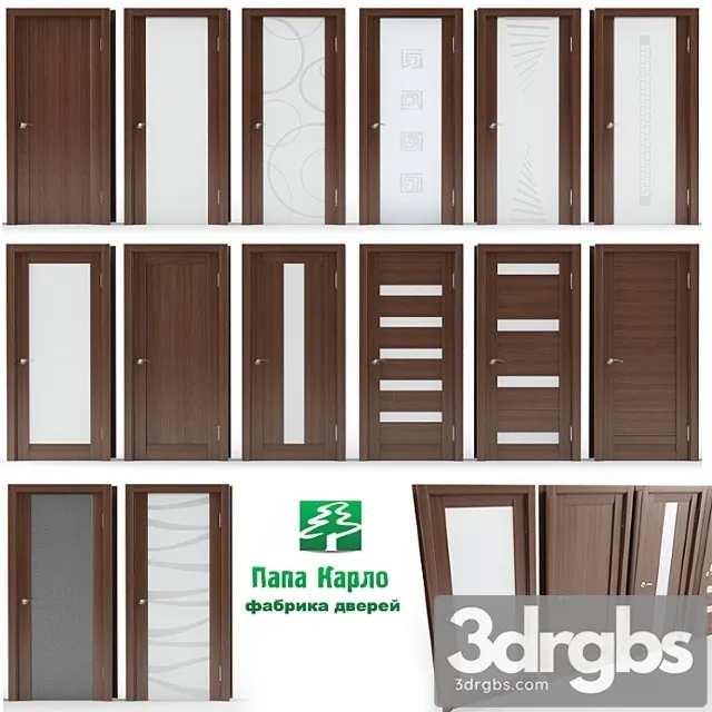 Doors millenium (papa-carlo) ukraine 3D Model Download