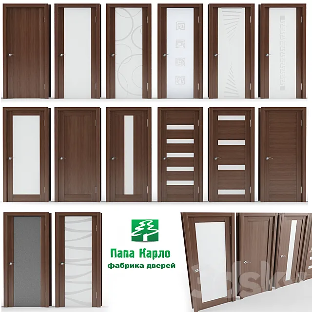 Doors Millenium (Papa-Carlo) Ukraine 3D Model