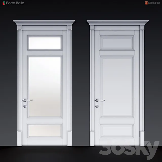 Doors Porte bello 2 3D Model