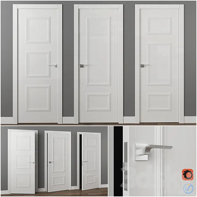 Doors Profil Doors LK series. part 2 3DModel