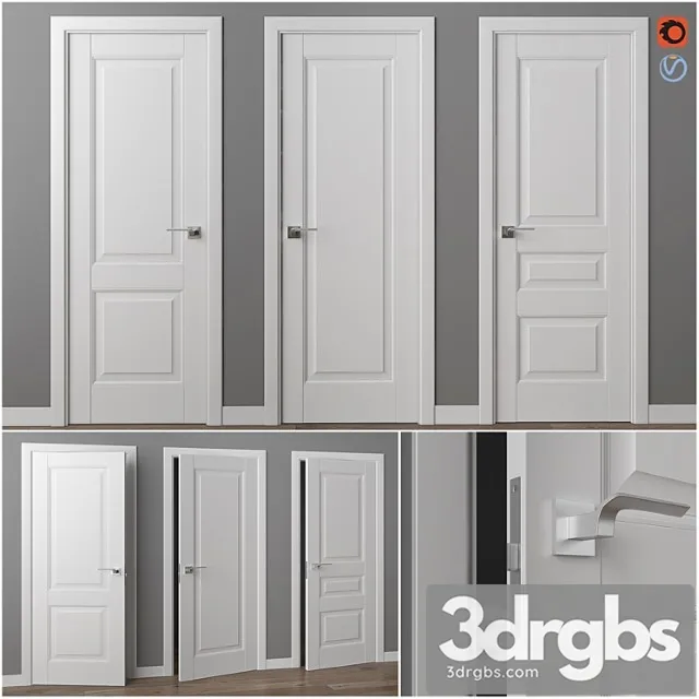 Doors Profil Doors U Series Part 3 3D Model Download