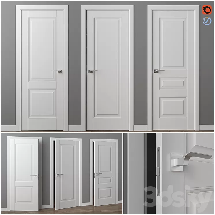 Doors Profil Doors U series part 3 3D Model