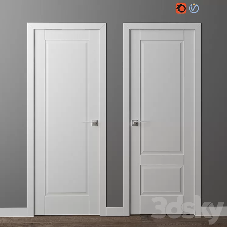 Doors Profil Doors U series part 4 3D Model