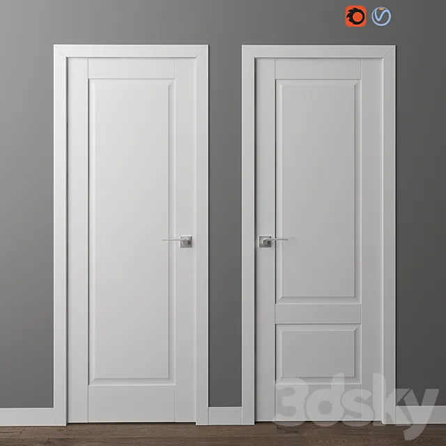 Doors Profil Doors U series part 4 3DModel