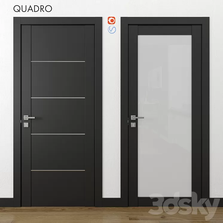 Doors Quadro Volkhovets part 3 3D Model