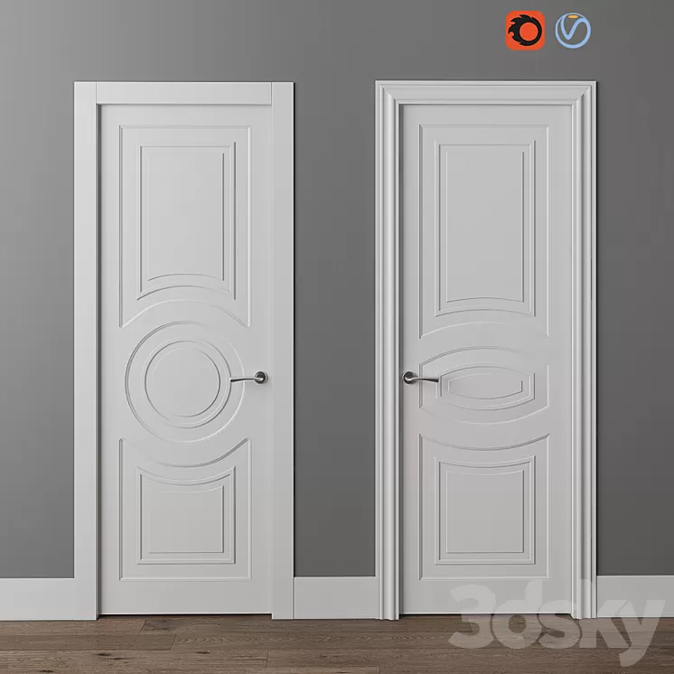 Doors union grand gr01 gr06 3D Model
