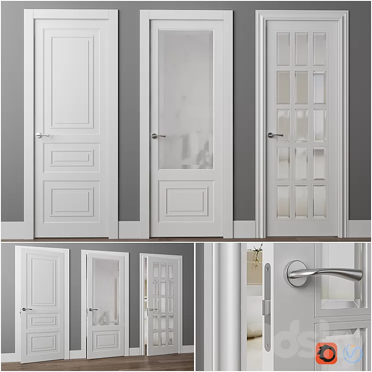 Doors Union Grand gr03v gr07 u02i 3D Model