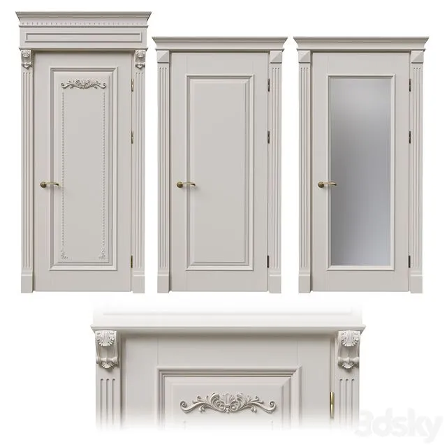 Doors Venice Classic 3D Model