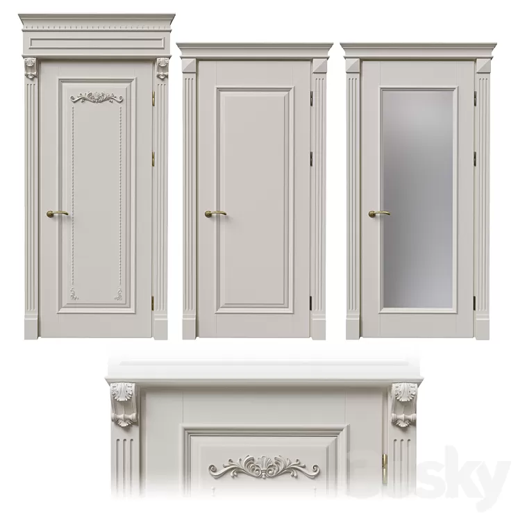 Doors Venice Classic 3D Model