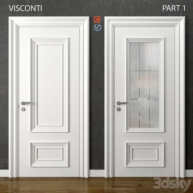 Doors Visconti Dorian Part 1 3D Model