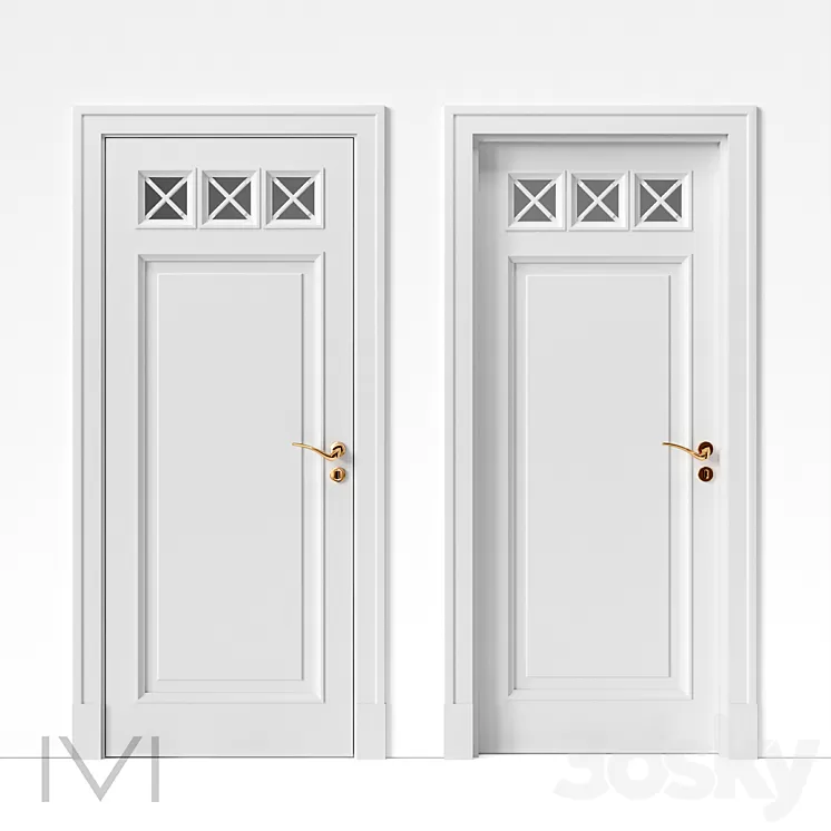 Doors VIVOMOBILI. Paris Series 3D Model