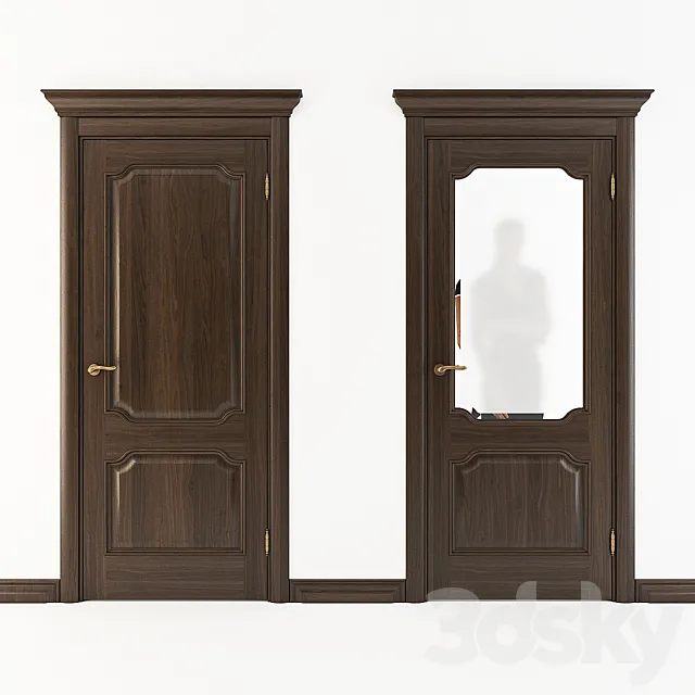Doors Volhovets Decanto NS 3D Model
