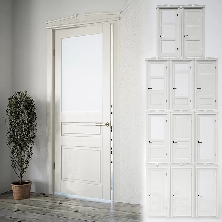 Doors Volhovets Toscana Plano 3D Model