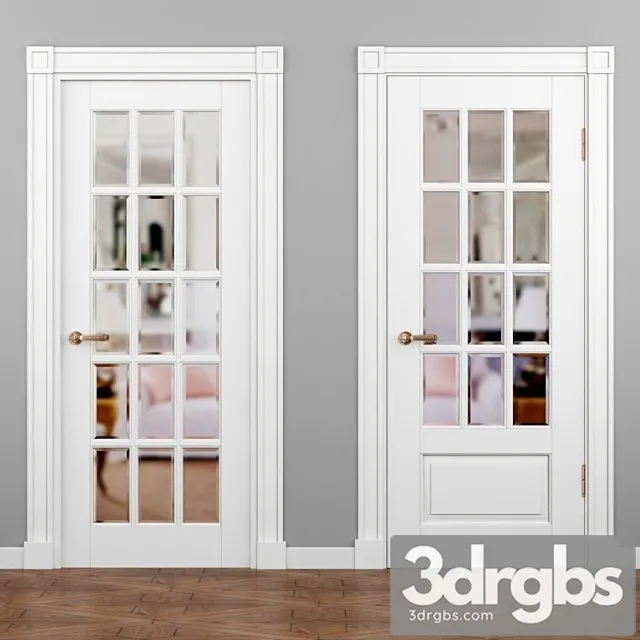 Doors volkhovets tuscany 6311 6312 6313 enamel 3D Model Download