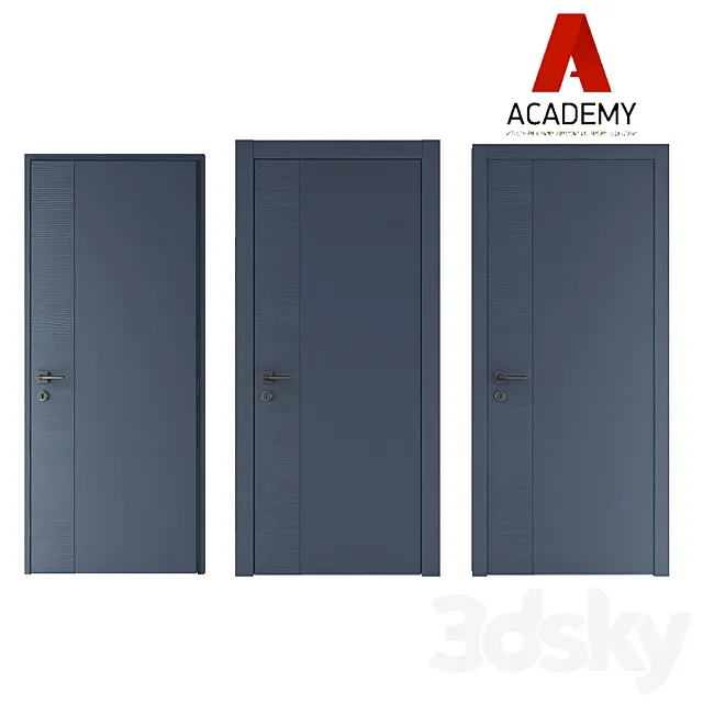 Doors_Academy_Scandi_7 3D Model