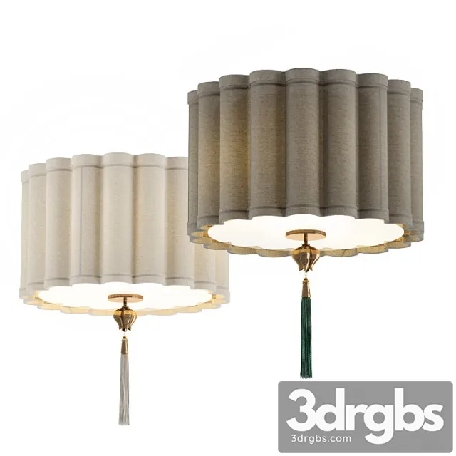 Dorette Flush Mount Ceiling Light by Anthropologie 3D Model Download