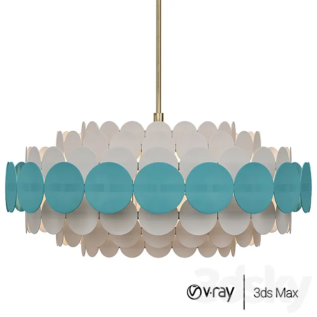 Doria_Leuchten_hanging_lamp 3DModel