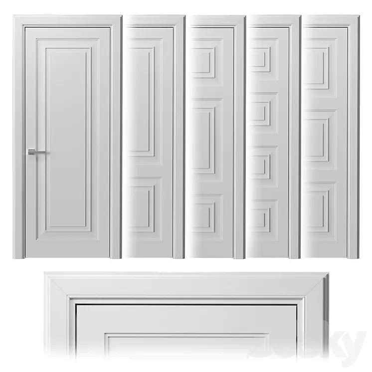 Dorian Imperiale Doors 3D Model Free Download