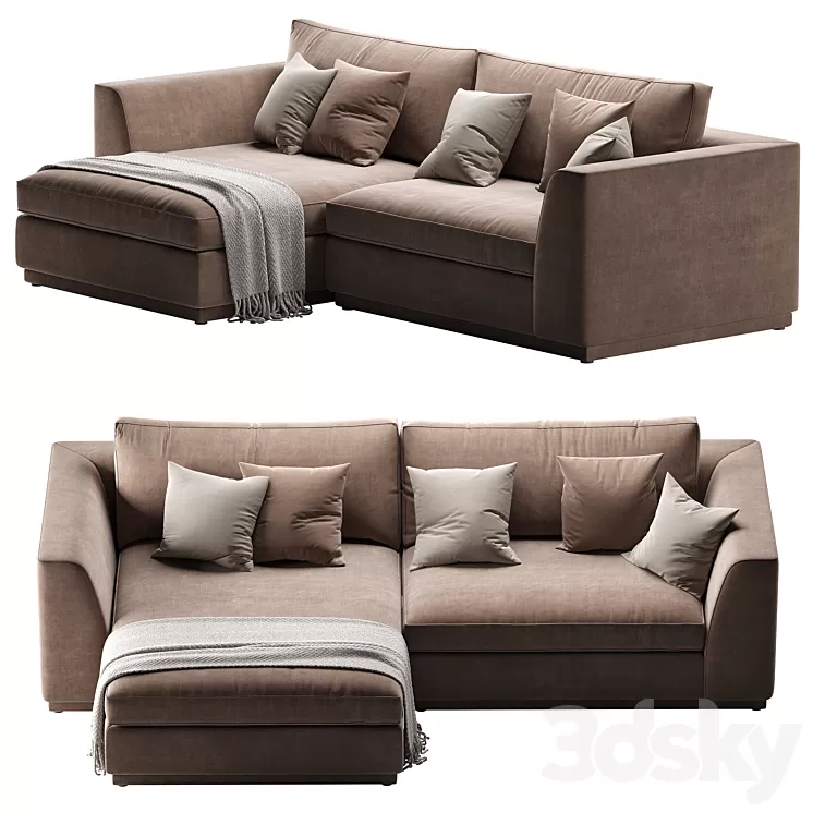 Dorian Sofa 3D Model Free Download