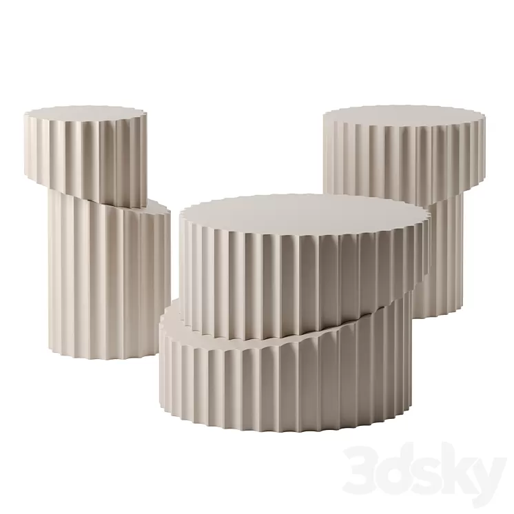 DORIC coffee tables by Roche Bobois 3D Model Free Download DORIC coffee tables by Roche Bobois 3D Model Free Download