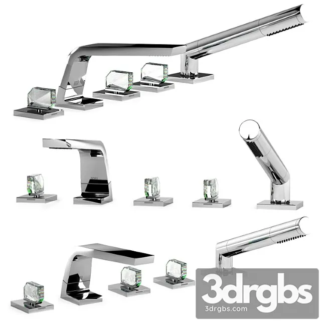 Dornbracht CL 1 Mixer To Board The Bath 3D Model Download